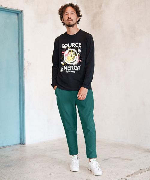 「CAMBIO」 イージーパンツ M チャコール メンズ_画像4