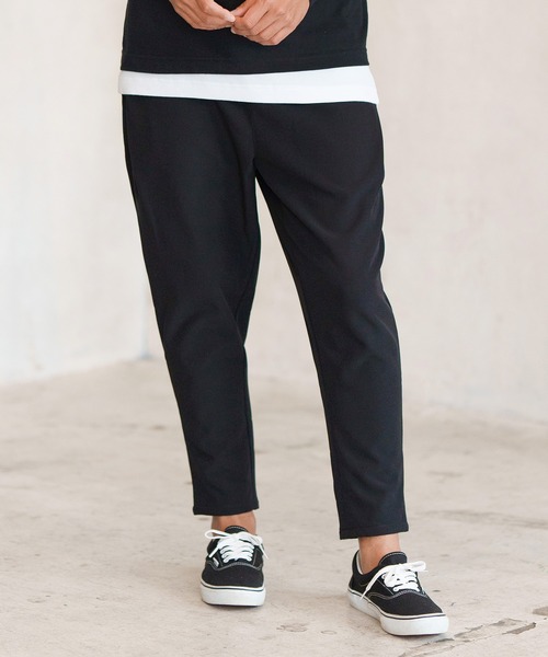 「CAMBIO」 イージーパンツ M チャコール メンズ_画像7