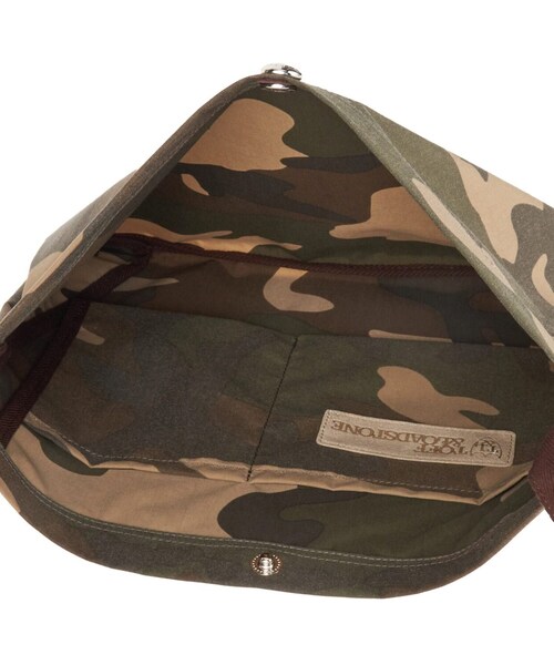 「TOFF&LOADSTONE」 ショルダーバッグ 00 カーキ メンズ_画像6