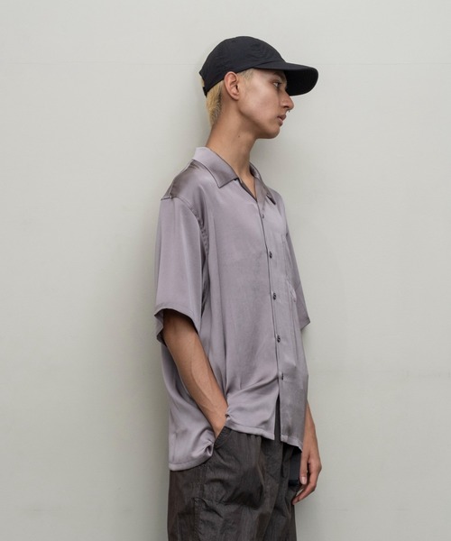 「bal」 半袖シャツ 2 キャメル メンズ_画像4