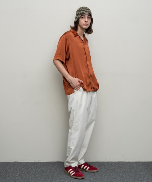 「bal」 半袖シャツ 2 キャメル メンズ_画像9