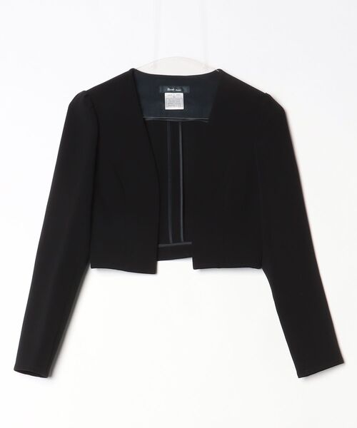 Rene（ルネ） ノーカラージャケット 34 ブラック レディース