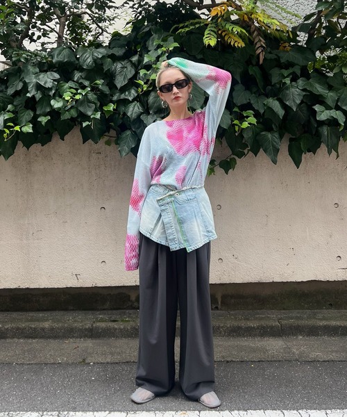 Ameri（アメリ） パンプス MESH RIBBON FLAT SHOES : ZOZOTOWN Yahoo