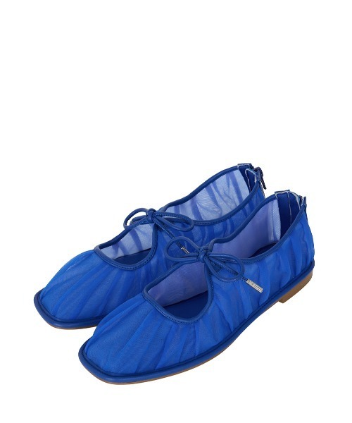 Ameri（アメリ） パンプス MESH RIBBON FLAT SHOES : ZOZOTOWN Yahoo