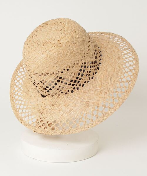 「La Maison de Lyllis」 ストローハット ONE SIZE ベージュ レディース_画像3