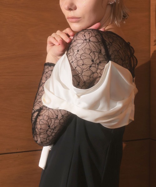 DONOBAN（ドノバン） ドレス 「ANDRESD」big ribbon dress 結婚式