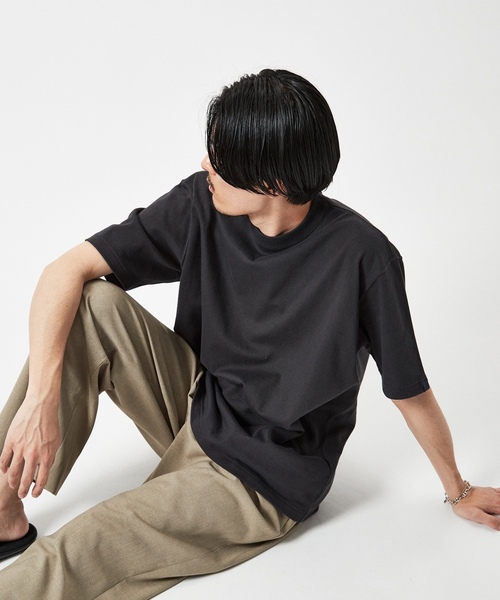 「LOOPWHEELER」 半袖Tシャツ X-LARGE グリーン メンズ_画像4