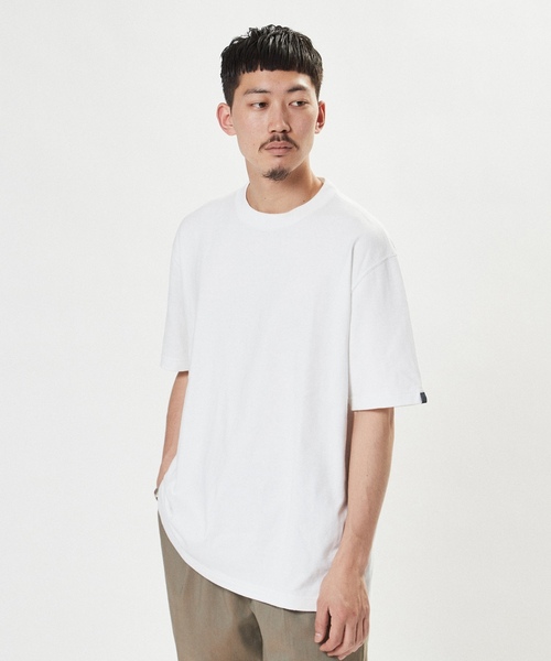 「LOOPWHEELER」 半袖Tシャツ X-LARGE グリーン メンズ_画像6