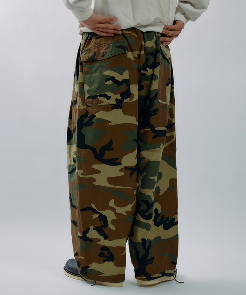 その他ブランド / NO MASS PROD/ストレートパンツ/S/コットン/GRN/カモフラ JOURNAL STANDARD J.S HOMESTEAD パンツ J.S.Homestead / ウッドランド