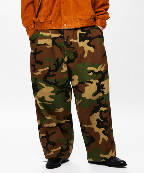 osushichan 　ジャーナルスタンダード　迷彩柄　ウッドランドカモ JOURNAL STANDARD J.S HOMESTEAD ワイドパンツ パンツ J.S.Homestead
