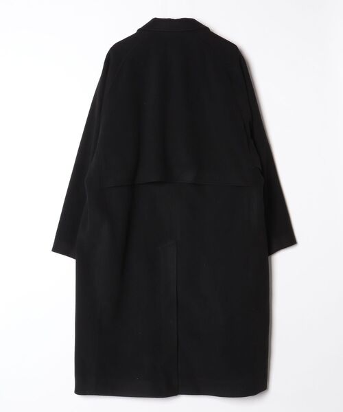 「JUNRED」 トレンチコート L ブラック メンズ_画像2