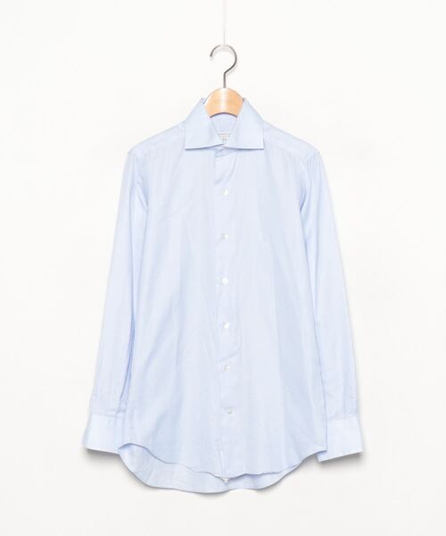 TOMORROWLAND（トゥモローランド） 長袖シャツ 37 ブルー メンズ