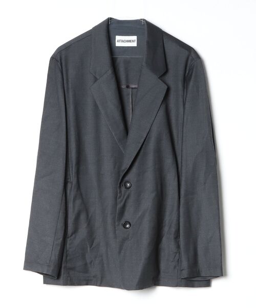 ATTACHMENT（アタッチメント） テーラードジャケット 3 ダークグレー