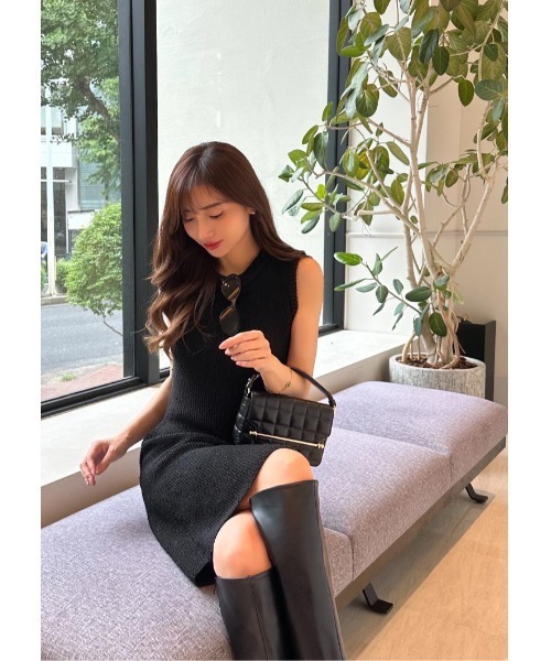 LUDICRUM（ルーディクルム） ワンピース Mix knit onepiece : ZOZOTOWN