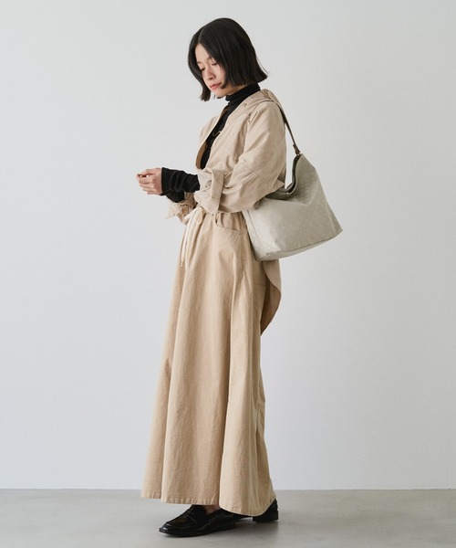 未使用品ラシット シンプル2wayショルダーバッグ　エクリュ　ナイロンジャガード russet（ラシット） ショルダーバッグ バッグ 「撥水」ナイロン