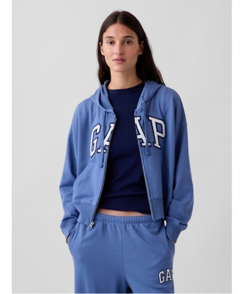 GAP（ギャップ） パーカー オーバーサイズ GAPロゴ フレンチテリー