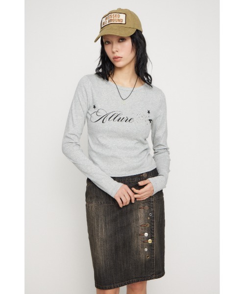 LAGUA GEM（ラグアジェム） tシャツ STAR MOTIF PRINT トップス