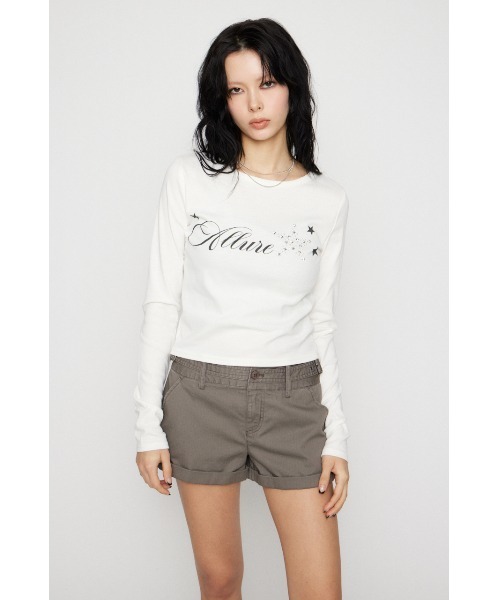 LAGUA GEM（ラグアジェム） tシャツ STAR MOTIF PRINT トップス