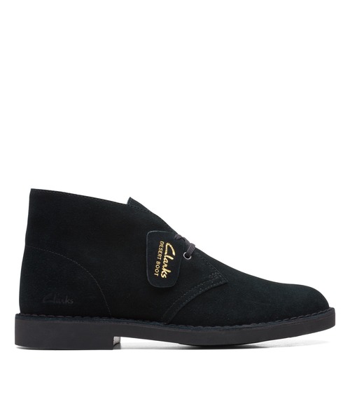 「Clarks」 ハイカットスニーカー UK6 ブラック メンズ_画像4