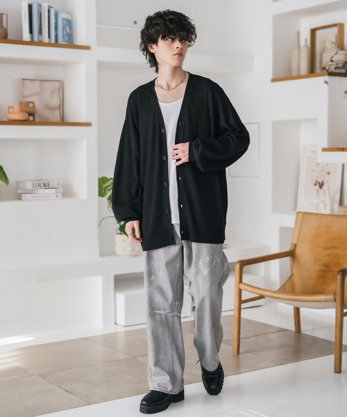 長袖カーディガン M Rocky Monroe（ロッキーモンロー） カーディガン 接触冷感 UVカット