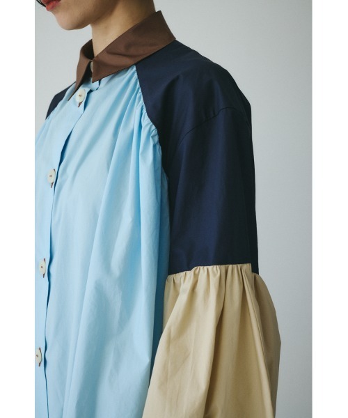 HeRIN.CYE ワンピース Color block dress カラーブロックドレス