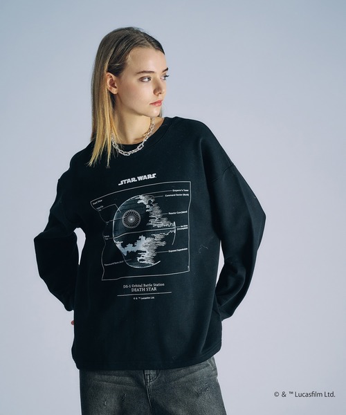 「selle glant」 スウェットカットソー LARGE ブラック メンズ_画像4