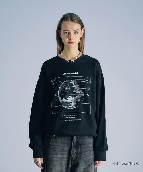 「selle glant」 スウェットカットソー LARGE ブラック メンズ_画像6