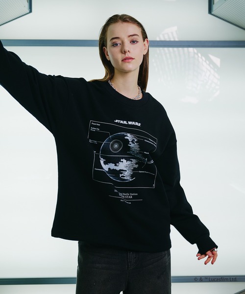 「selle glant」 スウェットカットソー LARGE ブラック メンズ_画像9