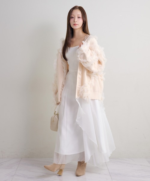 Seemi.by NICE CLAUP ワンピース 「Seemi.」イレヘムロングワンピース