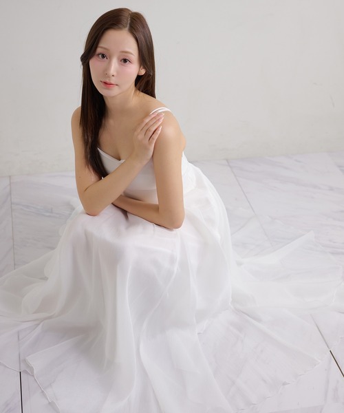 Seemi.by NICE CLAUP ワンピース 「Seemi.」イレヘムロングワンピース