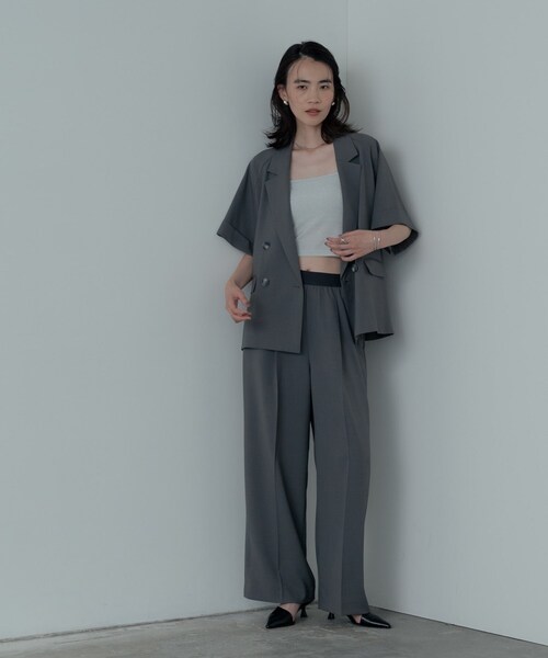 「GALLEST」 パンツ 40 キャメル レディース_画像2