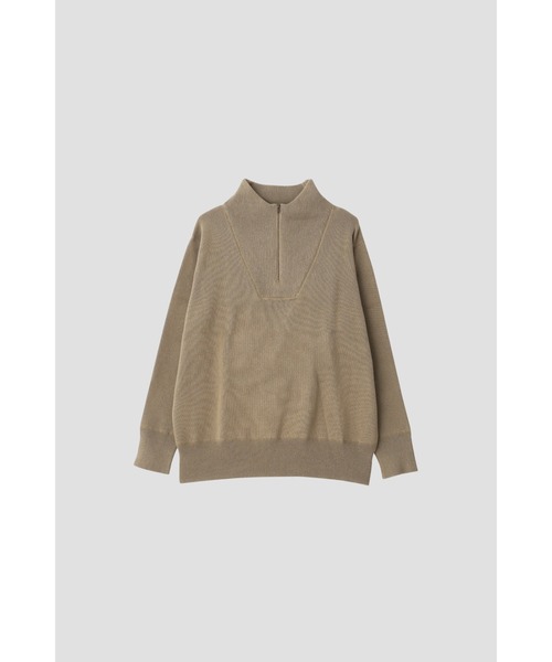 「MHL.」 長袖ニット LARGE チャコール メンズの画像