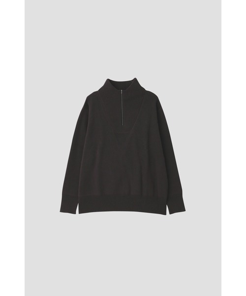 「MHL.」 長袖ニット LARGE チャコール メンズの画像