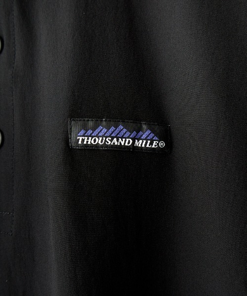 「THOUSAND MILE」 半袖ワンピース F オリーブ レディース_画像6