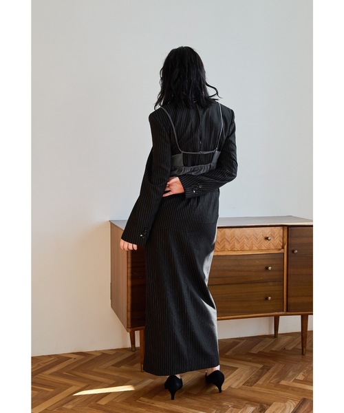 「niana」 コンビワンピース L ブラック レディースの画像