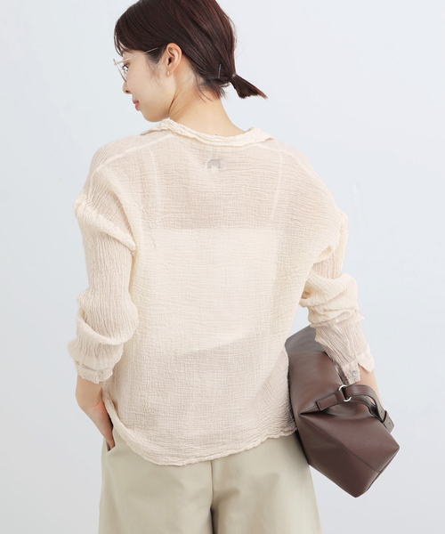 ブラウス シャツ LES ATELIERS FRANCAIS DE CONFECTION Blouse Desert PE26BLDESERTGDCの画像