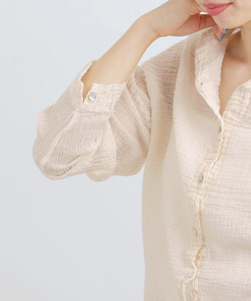 ブラウス シャツ LES ATELIERS FRANCAIS DE CONFECTION Blouse Desert PE26BLDESERTGDCの画像