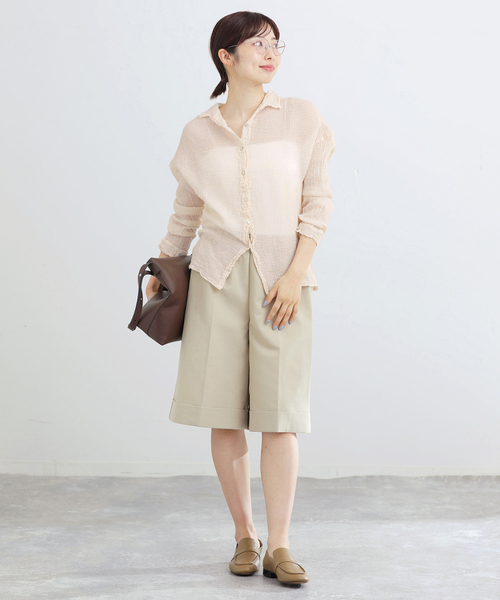 ブラウス シャツ LES ATELIERS FRANCAIS DE CONFECTION Blouse Desert PE26BLDESERTGDCの画像