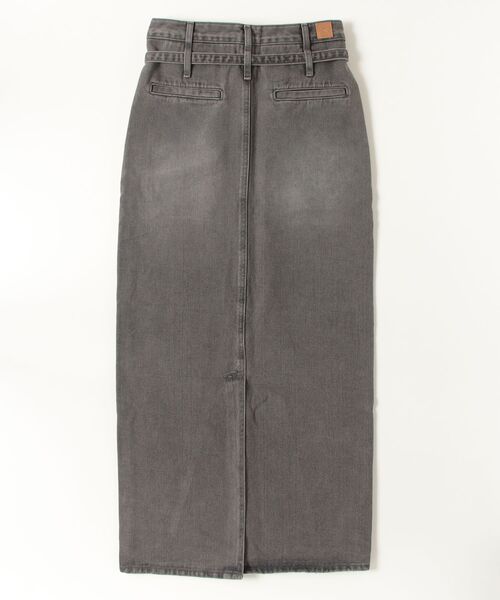 low classic デニムスカート LOW CLASSIC（ロウクラシック） デニムスカート Belted High-waist
