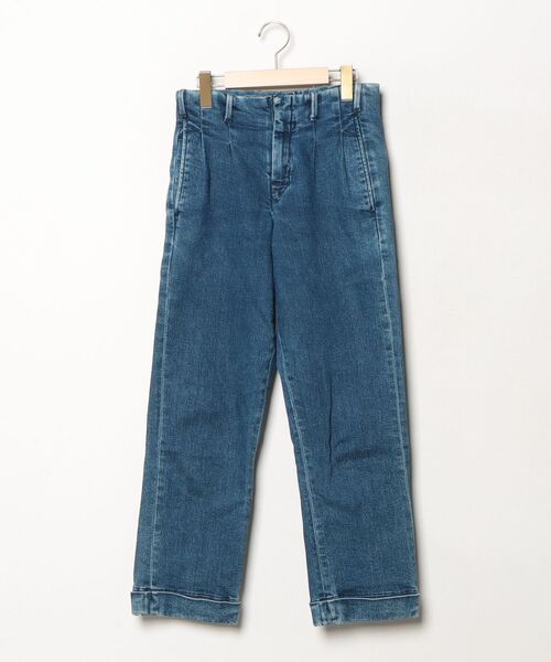 「DENHAM」 デニムパンツ 26inch ネイビー レディース