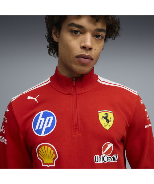 PUMA（プーマ） パーカー ユニセックス フェラーリ レプリカ T7 ハーフ 