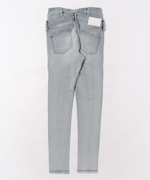 「GYDA」 スキニーデニムパンツ X-SMALL インディゴブルー レディース_画像2