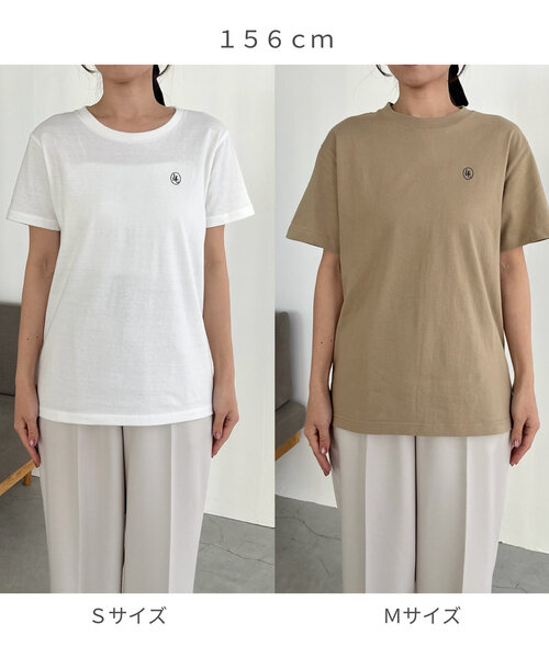「CAPRICIEUX LE'MAGE」 半袖カットソー MEDIUM ライトグレー レディース_画像2