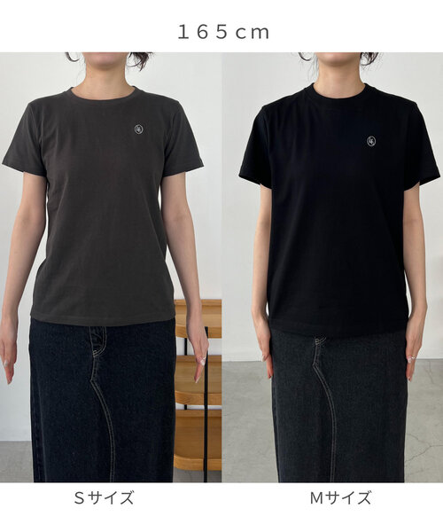 「CAPRICIEUX LE'MAGE」 半袖カットソー MEDIUM ライトグレー レディース_画像4