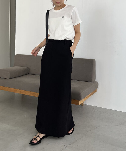 「CAPRICIEUX LE'MAGE」 半袖カットソー MEDIUM ライトグレー レディース_画像8