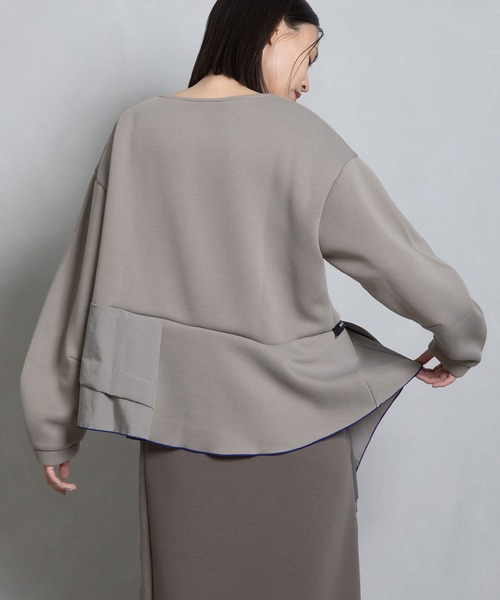 「MARECHAL TERRE」 長袖カットソー MEDIUM ネイビー レディース_画像9
