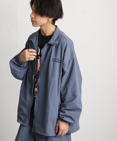 「ZIP FIVE」 ナイロンブルゾン LARGE ブルー メンズ_画像3