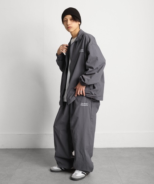 「ZIP FIVE」 ナイロンブルゾン LARGE ブルー メンズ_画像8