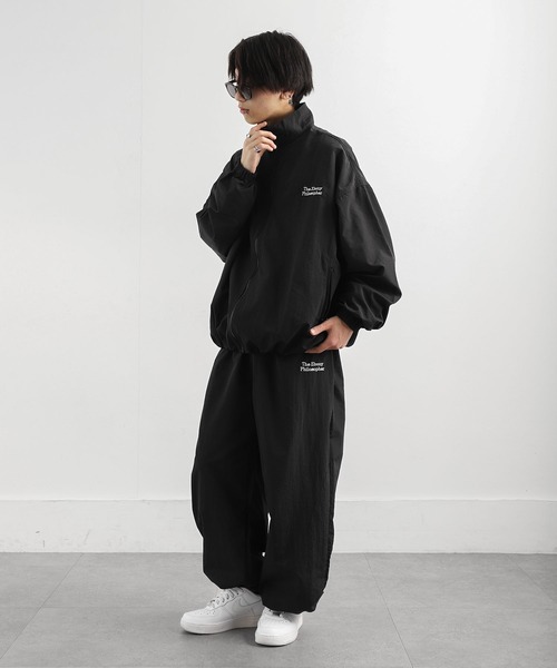 「ZIP FIVE」 ナイロンブルゾン LARGE ブルー メンズ_画像9