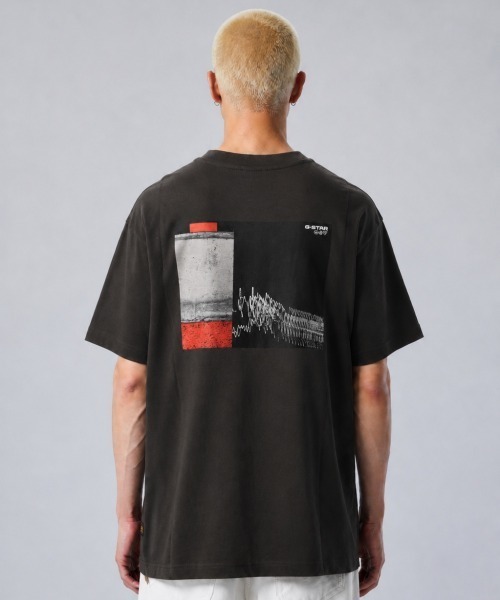 G-STAR RAW tシャツ Digital Back Print T-Shirt/デジタルグラフィック